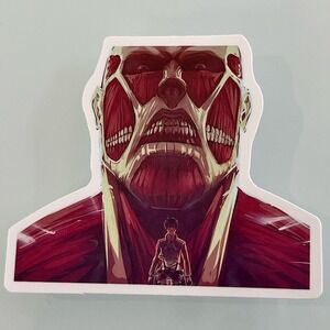 5/$10 Waterproof Vinyl Sticker- Attack on Titan